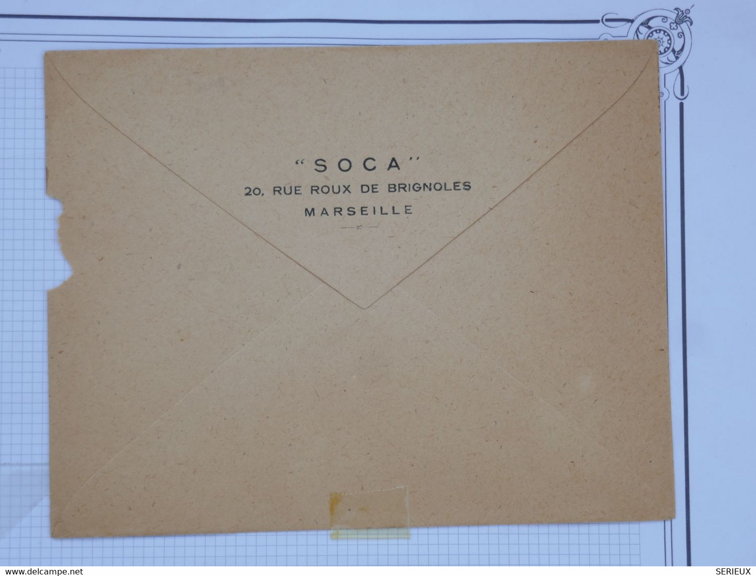 BF11 MAROC  BELLE LETTRE  1949   A  MARSEILLE  FRANCE  ++++AFFRANCH. INTERESSANT - Cartas & Documentos