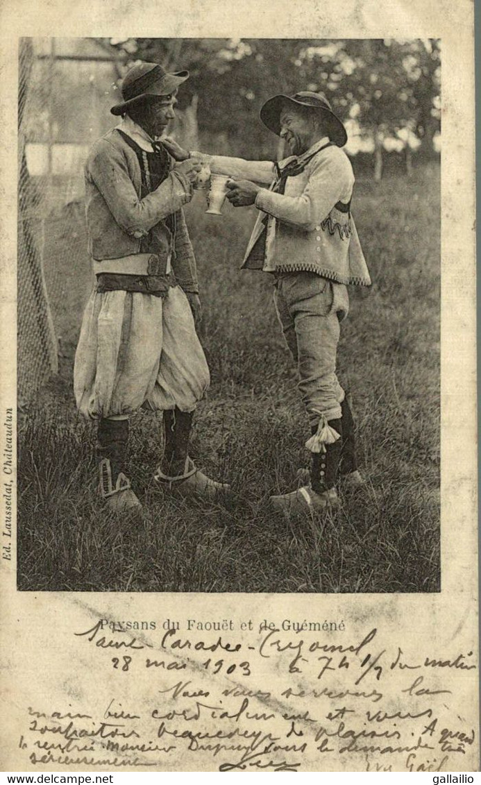 PAYSANS DU FAOUET ET DE GUEMENE - Faouët