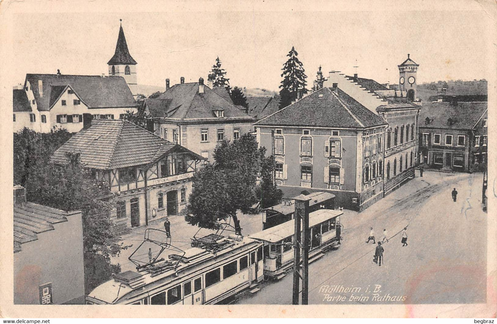 MULHEIM IM BADEN     TRAMWAY - Muellheim