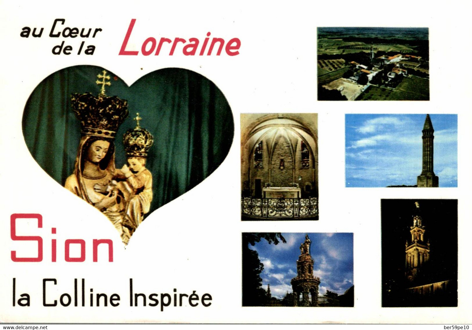 54 AU COEUR DE LA LORRAINE  SION LA COLLINE INSPIREE - Lorraine