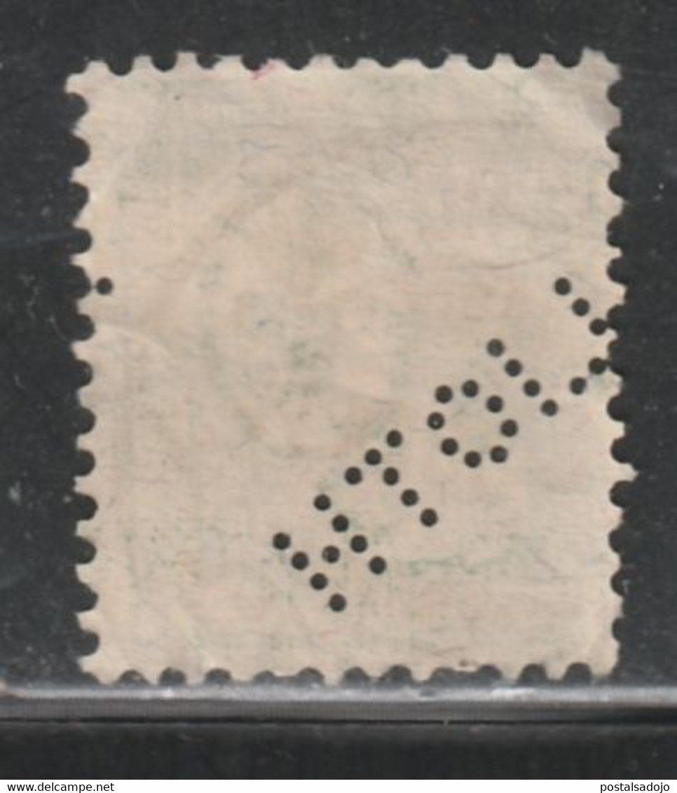 SUISSE 1302 // YVERT 66 (PERF. HTOLL) // 1892-99 - Perfins