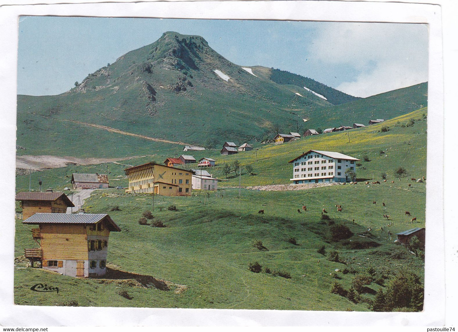 CPM. 15 X 10,5 -  Plateau  D'Hirmentaz  -  BELLEVAUX  - Vue  Générale - Bellevaux