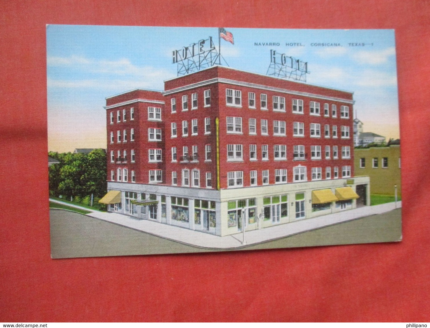 Navarro Hotel Corsicana Texas    ref 5782 - Dallas