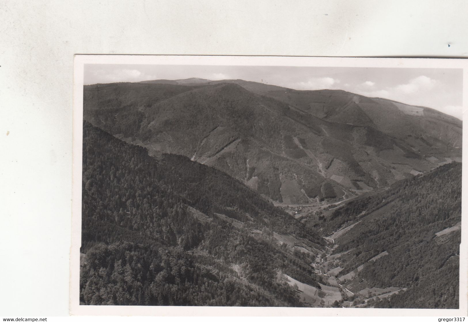 B7789) Blick Vom BREND / FURTWANGEN - Simonswäldertal U. Kandel - ALT !! 1952 - Furtwangen