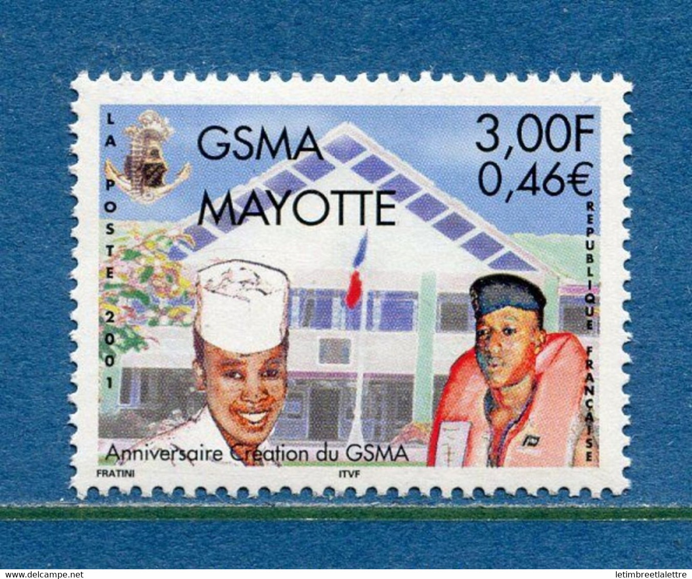 ⭐ Mayotte - YT N° 108 ** - Neuf Sans Charnière - 2001 ⭐ - Unused Stamps