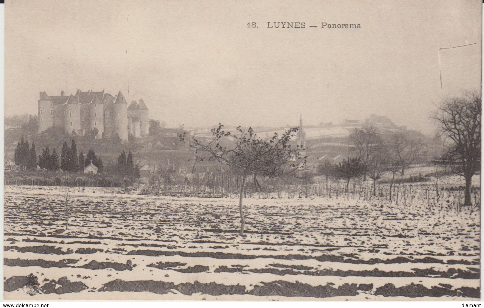 LUYNES (13) - Panorama - état Correct - Luynes