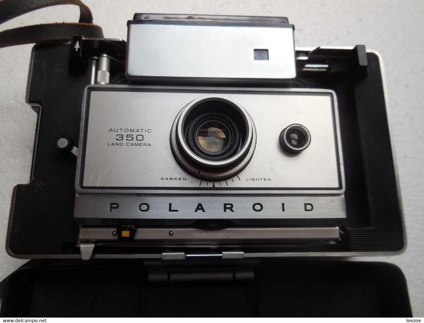 appareil photo POLAROID 350, appareil à soufflet avec télémètre Zeiss Ikon