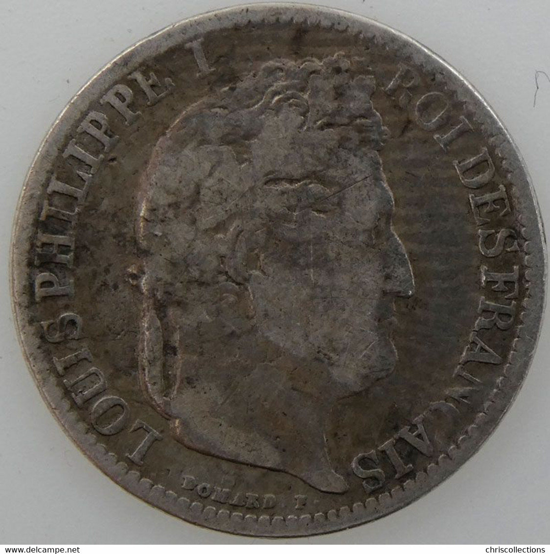 FRANCE - LOUIS PHILIPPE I - 1/2 Franc 1846W - B+/TB - Gad. : 410 - 1/2 Franc