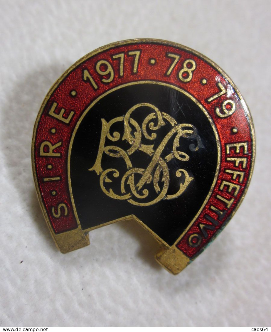 SIRE 1977-79 Effettivo Per Asola H 2,5 Cm Vintage  PIN SPILLA METAL - Associations