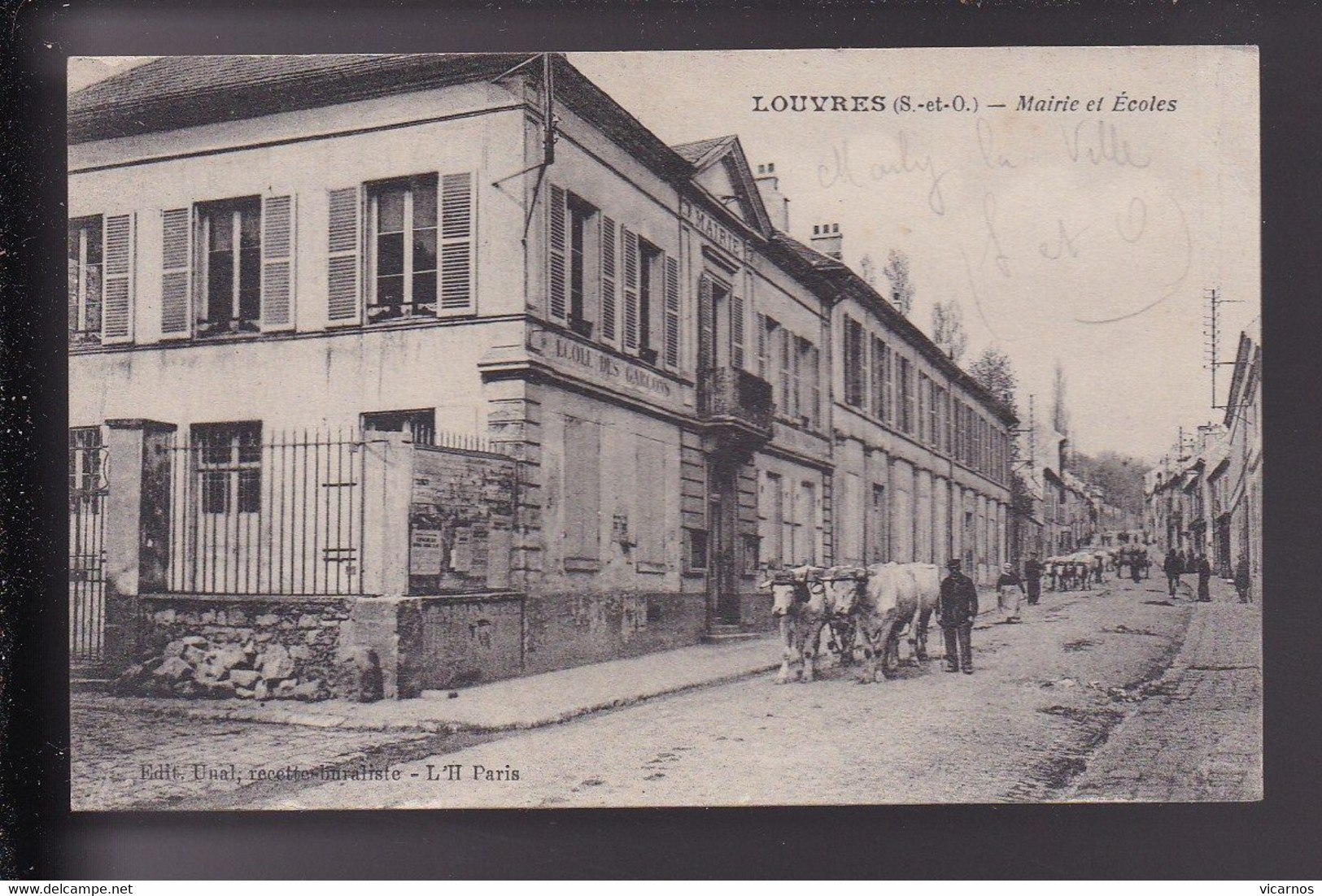 CP 95 LOUVRES Mairie Et écoles - Louvres