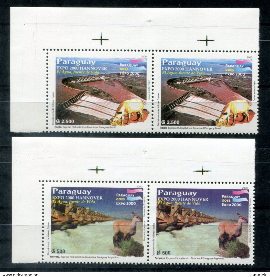 PARAGUAY 4816-4817 (2) Mnh, Expo 2000 Hannover - 2000 – Hannover (Germania)