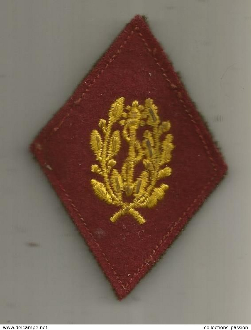 Militaria ,écusson Tissu Du Service Santé De L'Armée, 2 Scans - Blazoenen (textiel)