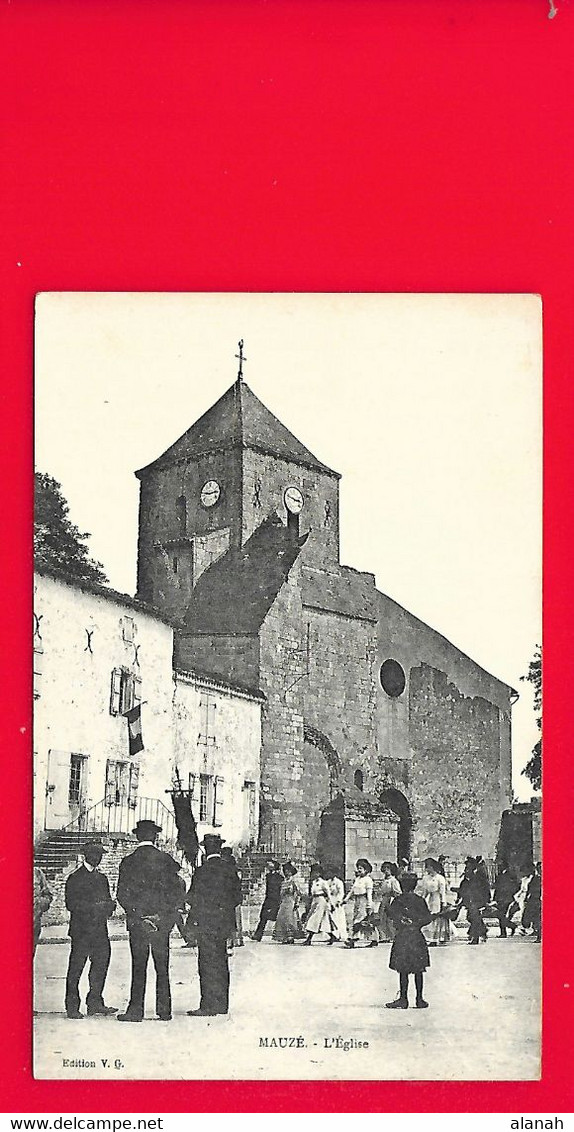 MAUZE L'Eglise (VG) Deux Sèvres (79) - Mauze Sur Le Mignon