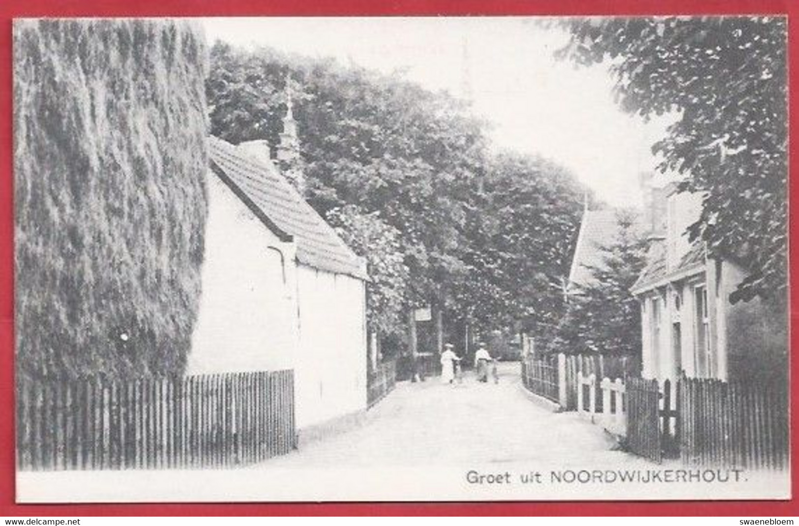 NL.- GROET UIT NOORDWIJKERHOUT. - Souvenir De...