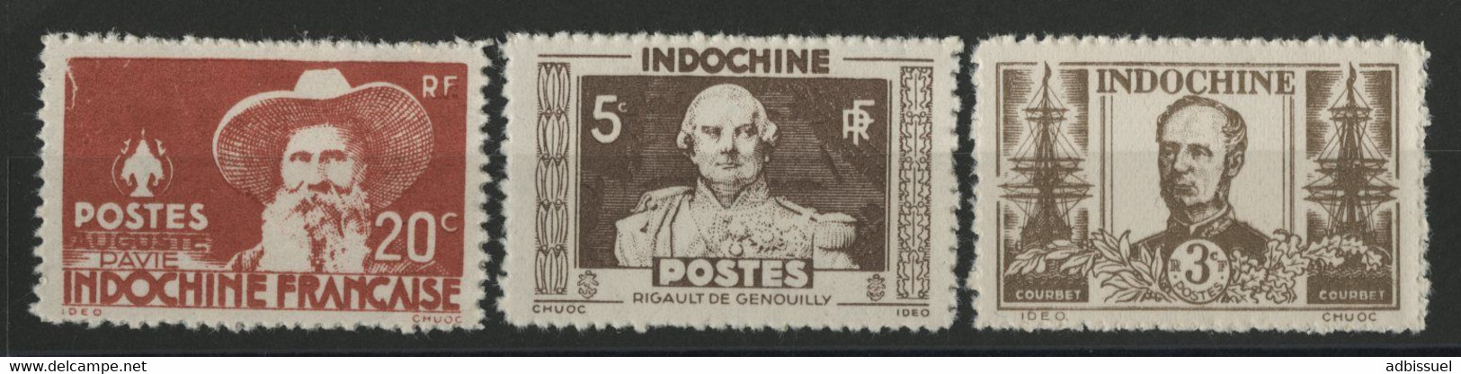 TROIS NON EMIS DE L'ADMINISTRATION FRANCAISE Cote 48 € N° 260 + 263A + 265 Neufs * Toujours Sans Gomme, TB, Voir Suite - Unused Stamps