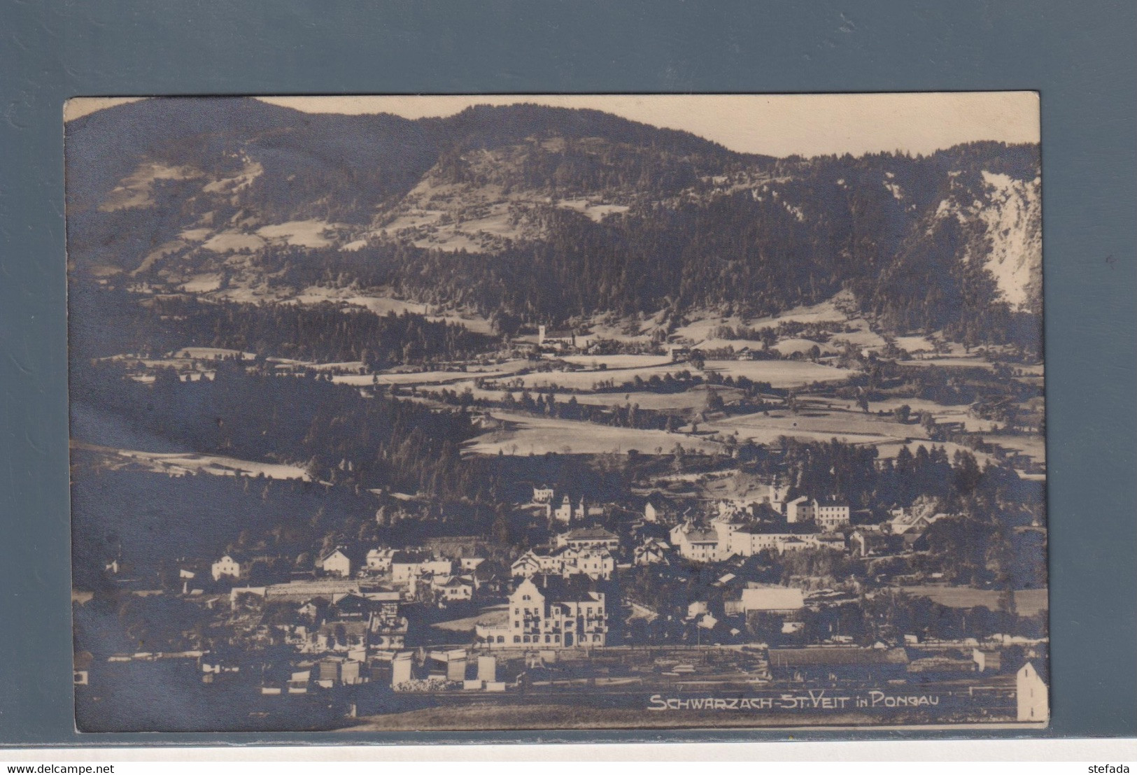 AUSTRIA  1927  SCHWARZACH S.VEIT IN PONGAU VIAGGIATA - St. Veit An Der Glan