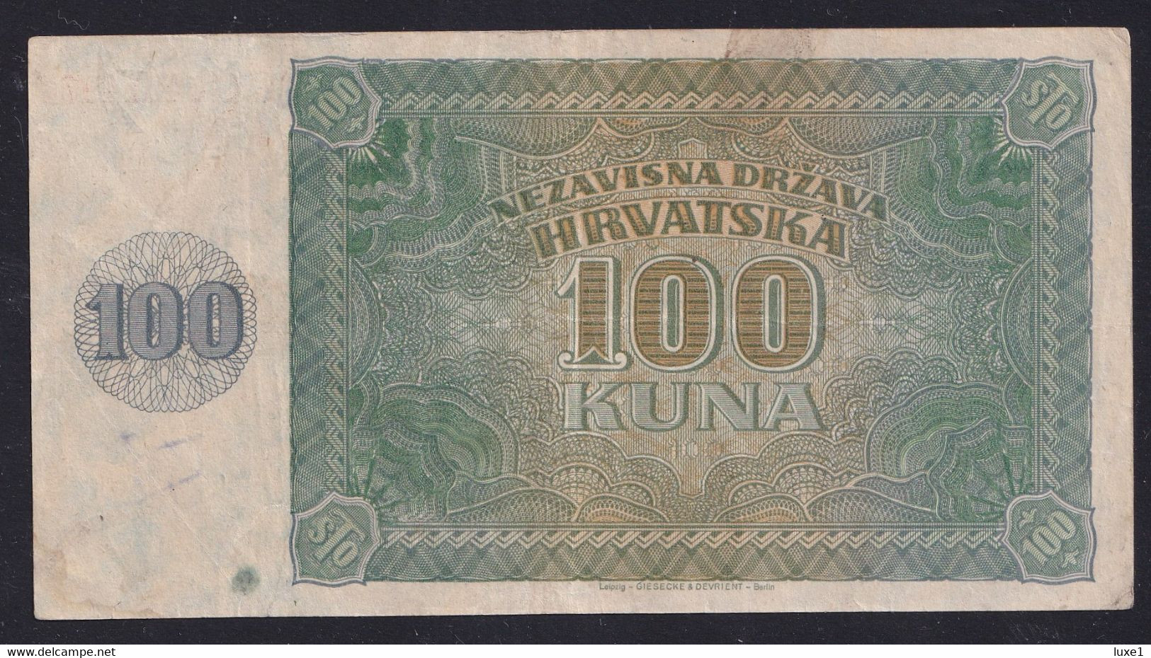 100 KUNA - Croacia