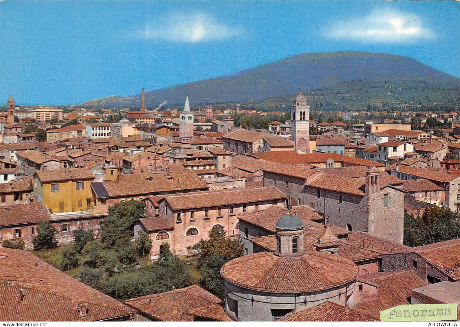 18114" FOLIGNO-SCORCIO PANORAMICO " -VERA FOTO-CART. POST. NON SPED. - Foligno