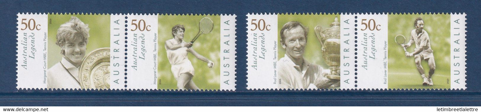 ⭐ Australie - YT N° 2090 à 2093 ** - Neuf Sans Charnière - 2003 ⭐ - Mint Stamps