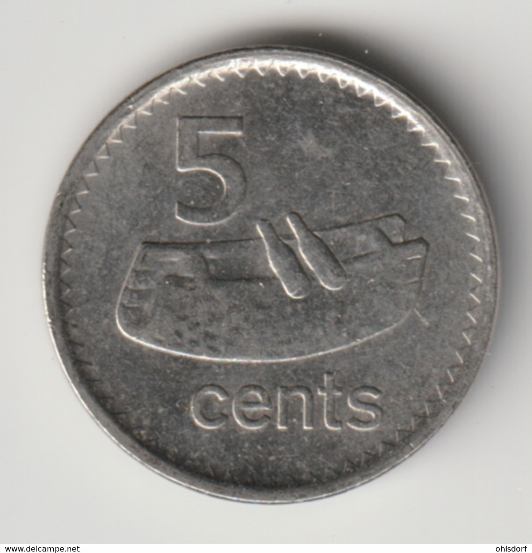 FIJI 2009: 5 Cents, KM 119 - Fidschi