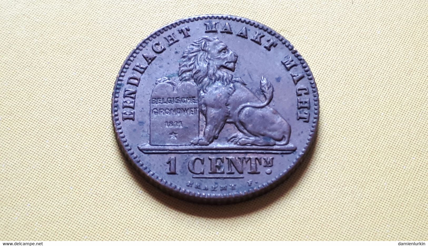 BELGIQUE LEOPOLD II 1 CENTIME 1901/1867 !!!??? VL PRESQUE ALMOST FDC ! NON REPERTORIEE !!! - 1 Centime