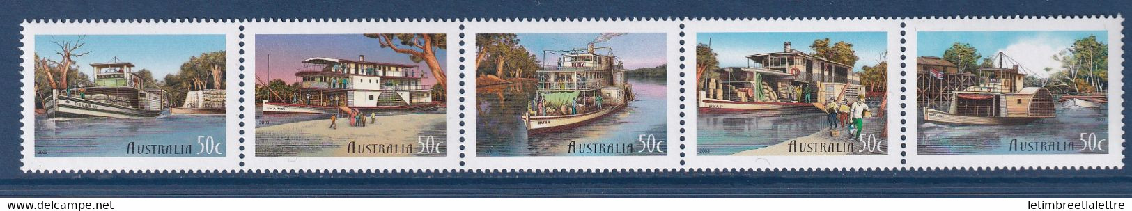 ⭐ Australie - YT N° 2135 à 2139 ** - Neuf Sans Charnière - 2003 ⭐ - Mint Stamps