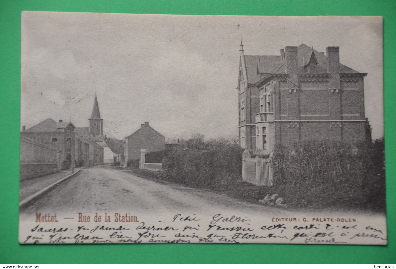 Mettet 1908: Rue De La Station - Mettet