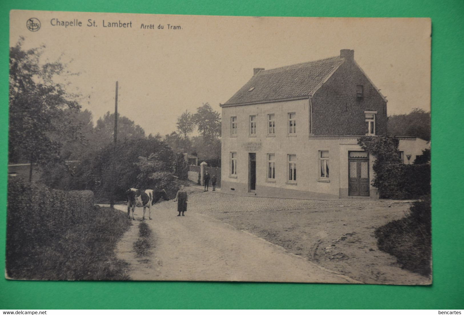 Chapelle ST Lambert: Arrêt Du Tram Animée - Lasne