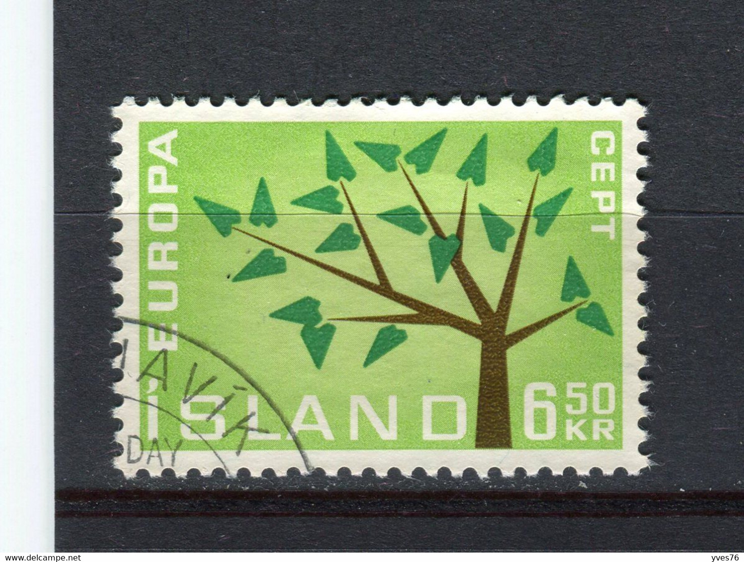 ISLANDE - Y&T N° 320° - Europa - Used Stamps
