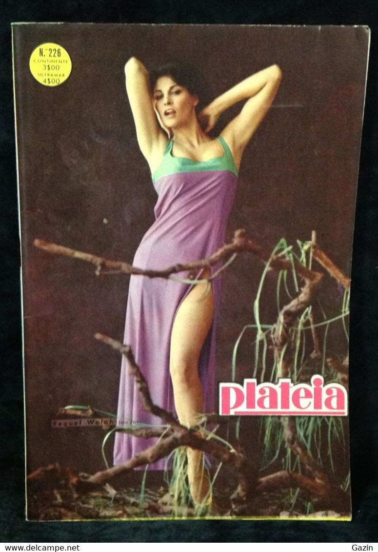 C4 - Plateia * Raquel Welch * Silvia Polar * Sylvia Koscina * Peter O'Toole * Marlene Dietrich* Kriptons*Antonio Mourão - Revues & Journaux