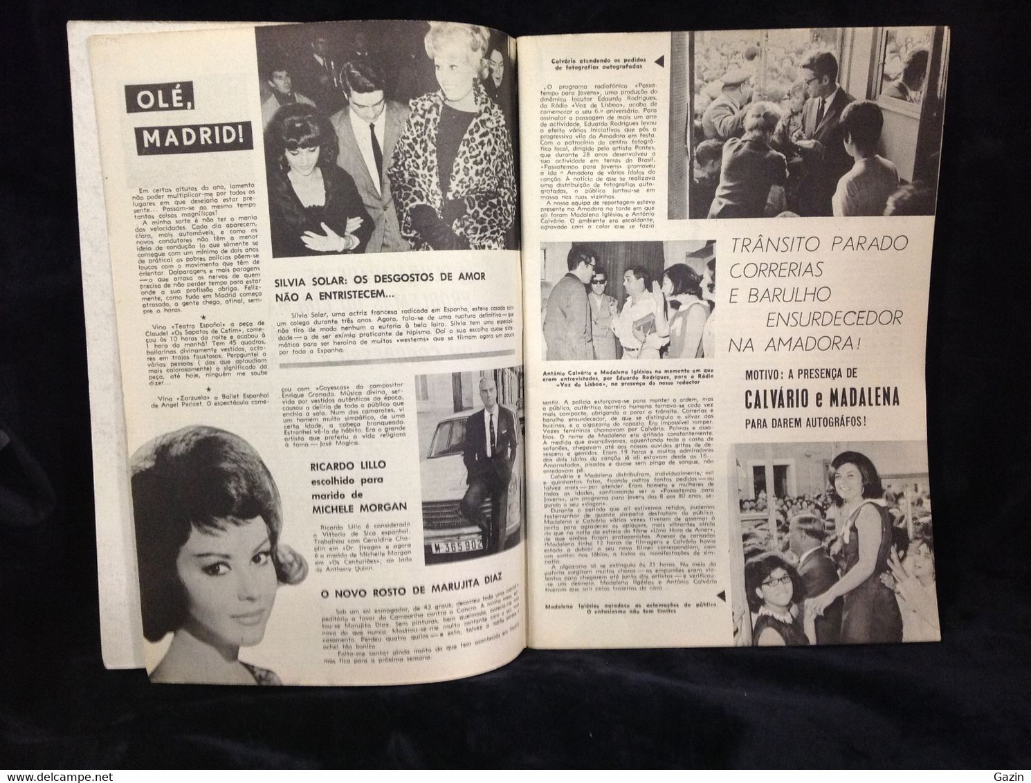 C4 - Plateia * Raquel Welch * Silvia Polar * Sylvia Koscina * Peter O'Toole * Marlene Dietrich* Kriptons*Antonio Mourão - Magazines