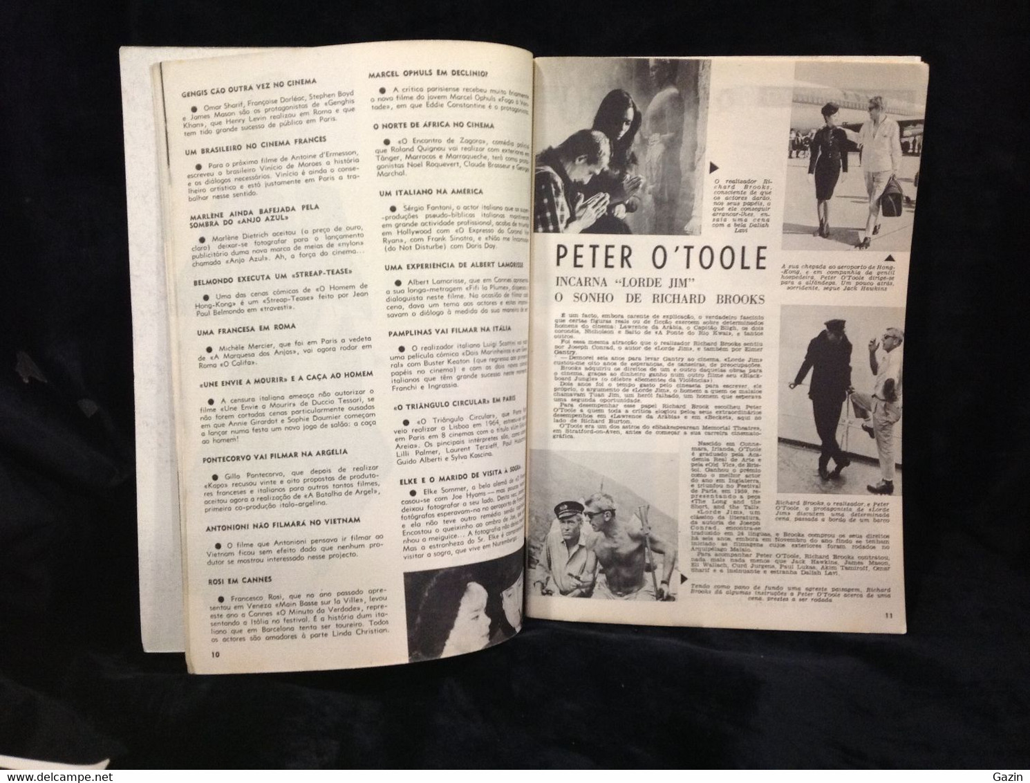 C4 - Plateia * Raquel Welch * Silvia Polar * Sylvia Koscina * Peter O'Toole * Marlene Dietrich* Kriptons*Antonio Mourão - Tijdschriften