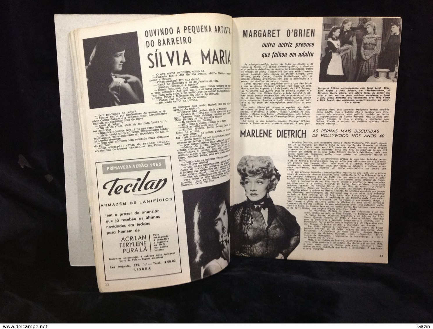 C4 - Plateia * Raquel Welch * Silvia Polar * Sylvia Koscina * Peter O'Toole * Marlene Dietrich* Kriptons*Antonio Mourão - Zeitungen & Zeitschriften