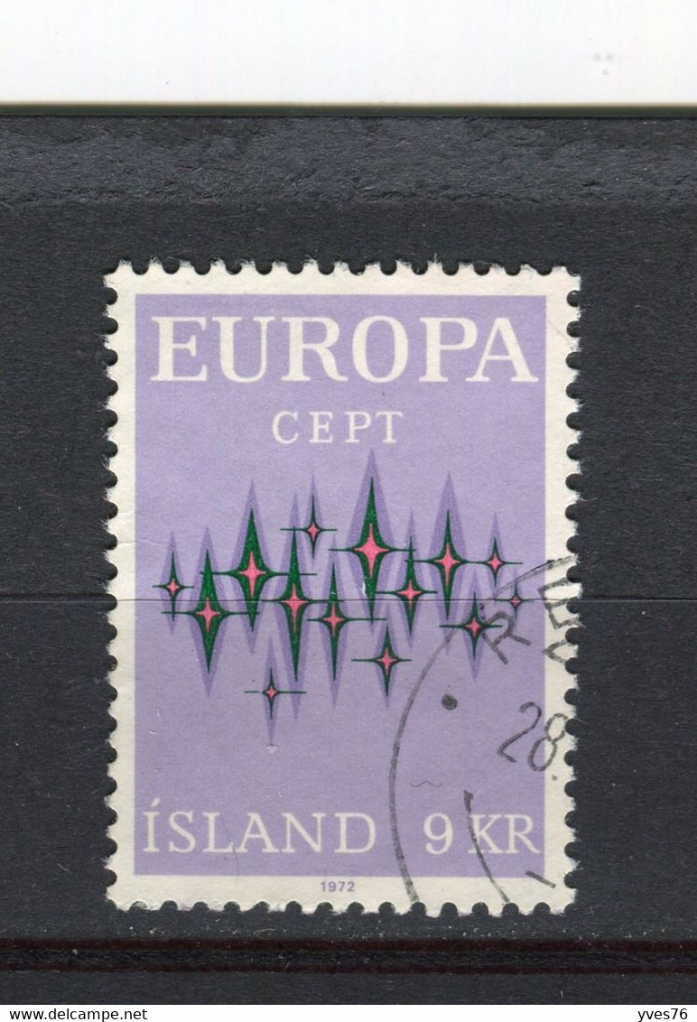 ISLANDE - Y&T N° 414° - Europa - Oblitérés