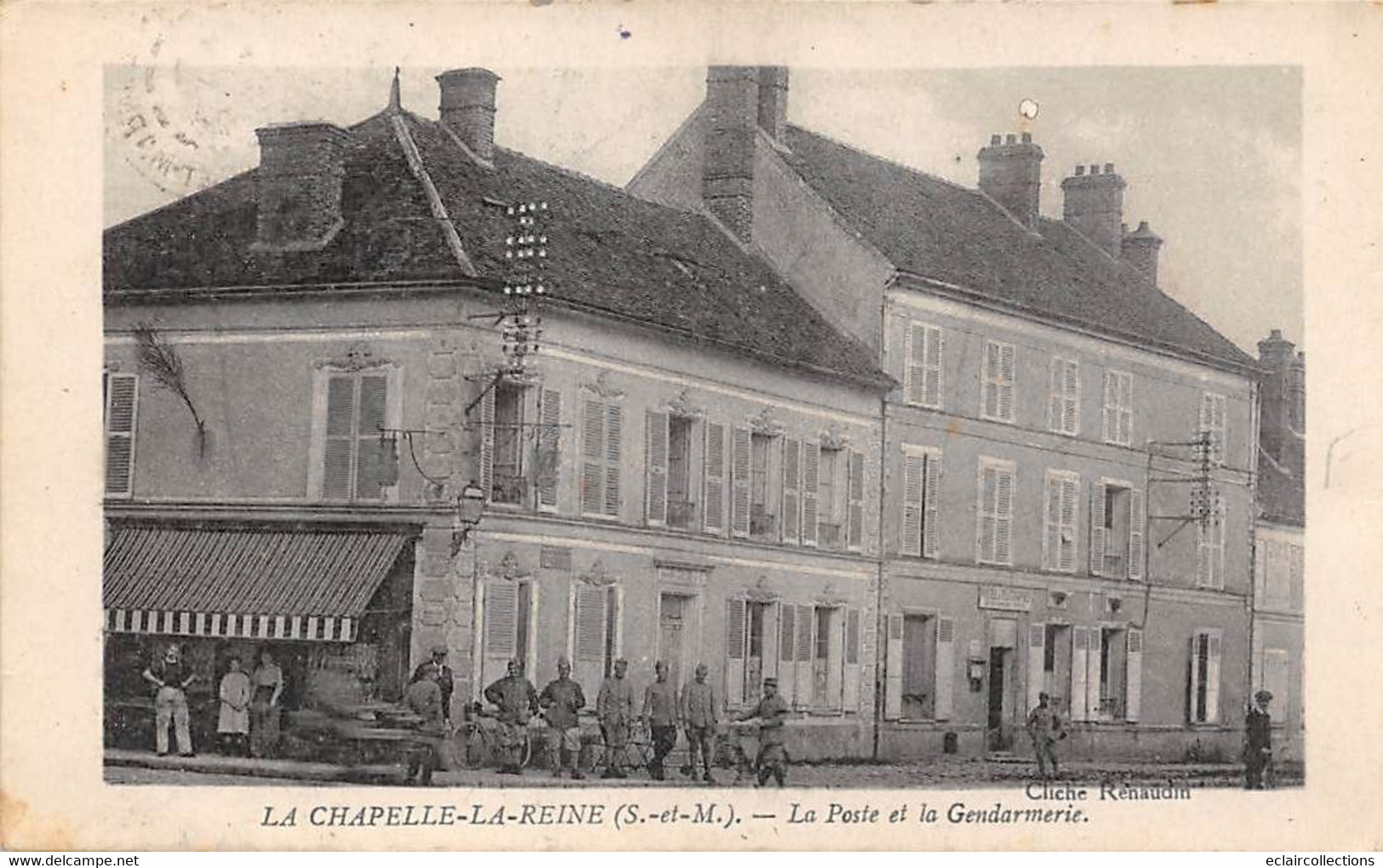 La Chapelle La Reine           77         Poste Et Gendarmerie              (voir Scan) - La Chapelle La Reine