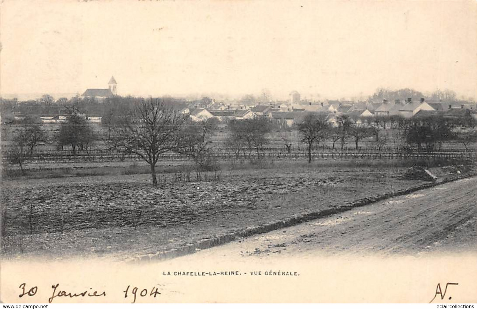 La Chapelle La Reine           77        Vue Générale               (voir Scan) - La Chapelle La Reine