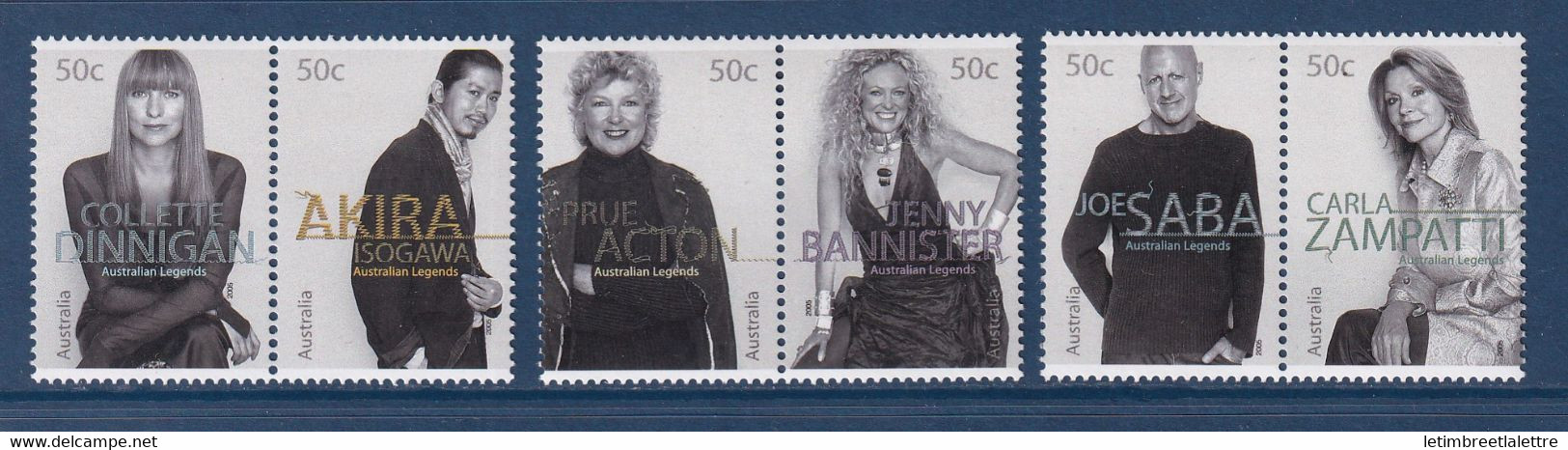 ⭐ Australie - YT N° 2285 à 2290 ** - Neuf Sans Charnière - 2005 ⭐ - Mint Stamps