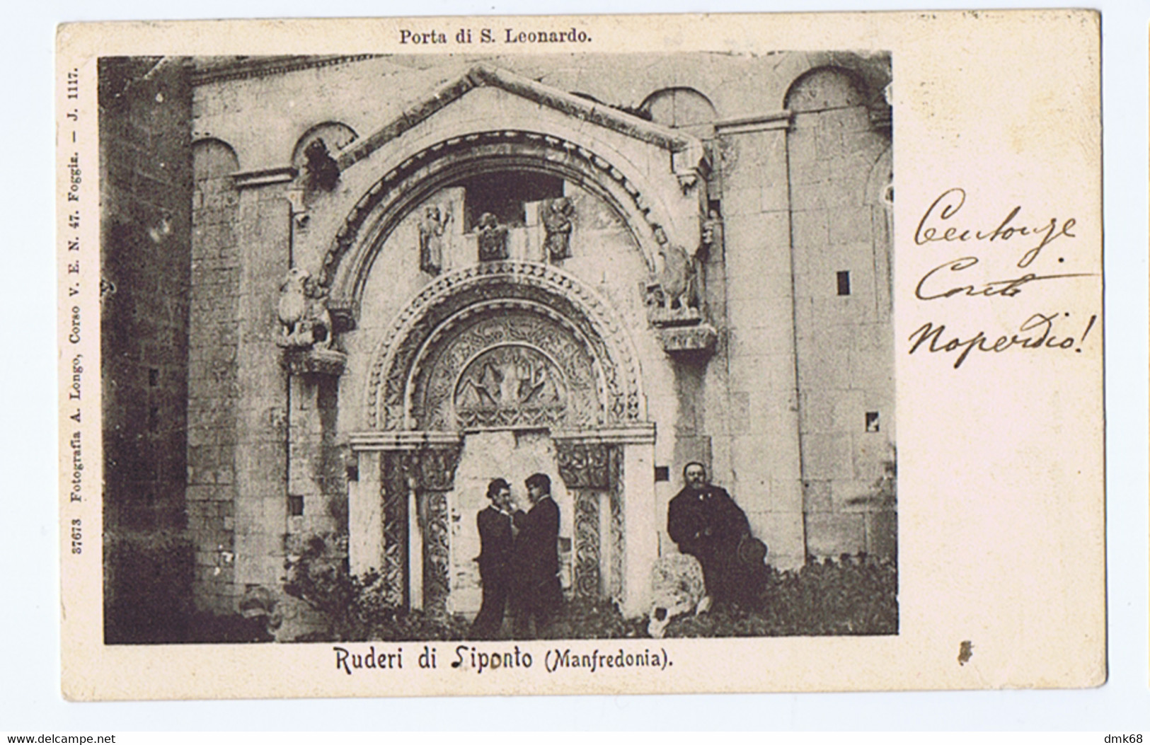 MANFREDONIA - RUDERI DI SIPONTO - FOTO A. LONGO - 1900s  (12222) - Manfredonia