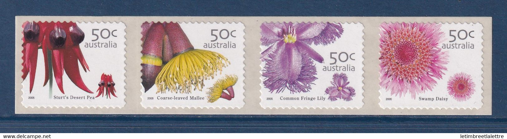 ⭐ Australie - YT N° 2355 à 2358 ** - Neuf Sans Charnière - 2005 ⭐ - Mint Stamps