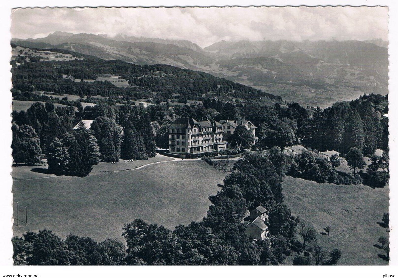 CH-7514  CHEXBRES : Hotel Du Signal Et Son Parc - Chexbres