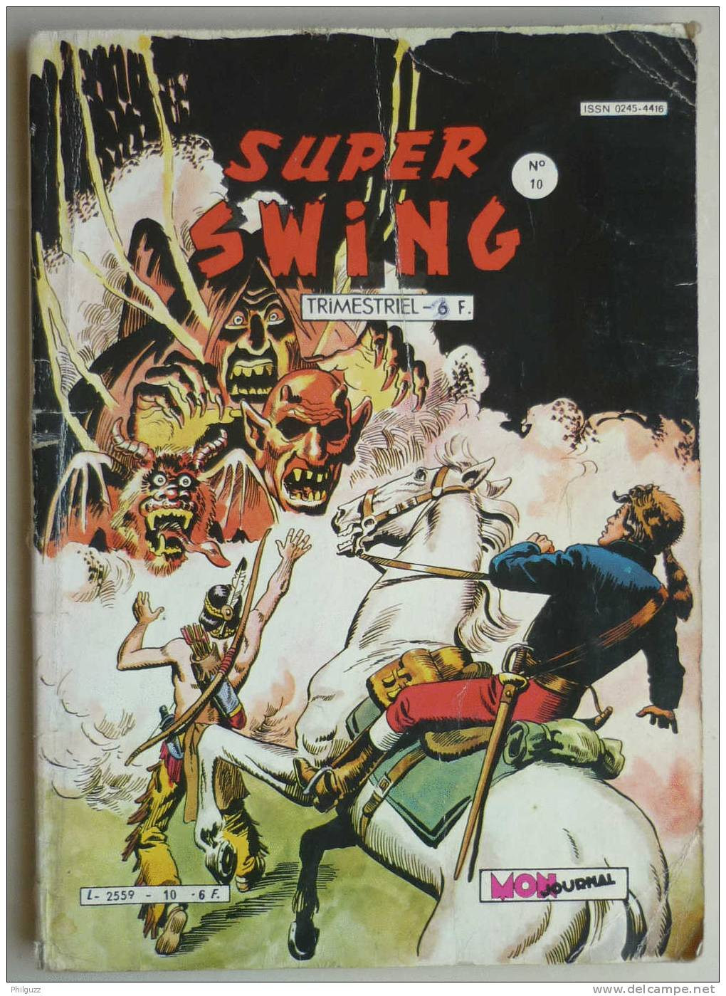 PETIT FORMAT PF SUPER SWING N° 10 MON JOURNAL - Captain Swing