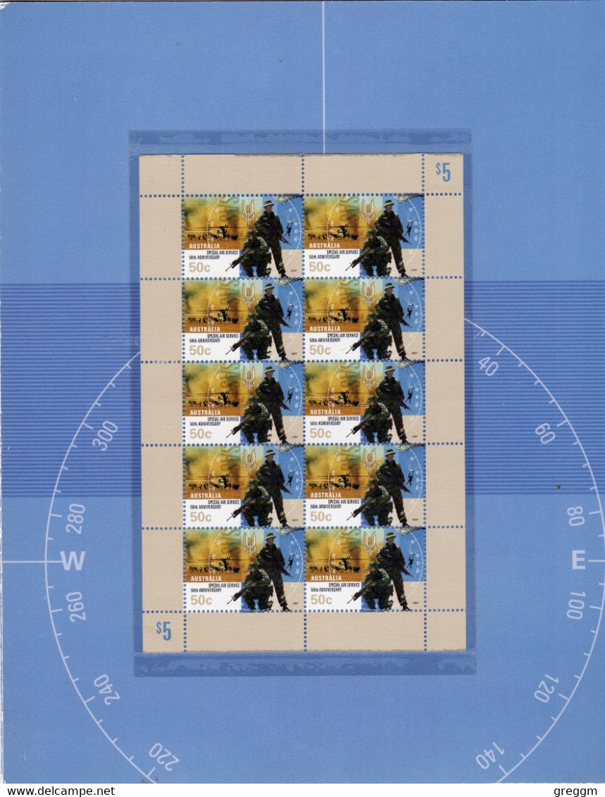 Australia 2007, Presentation Pack Celebrating Special Air Service In Unmounted Mint - Presentation Packs