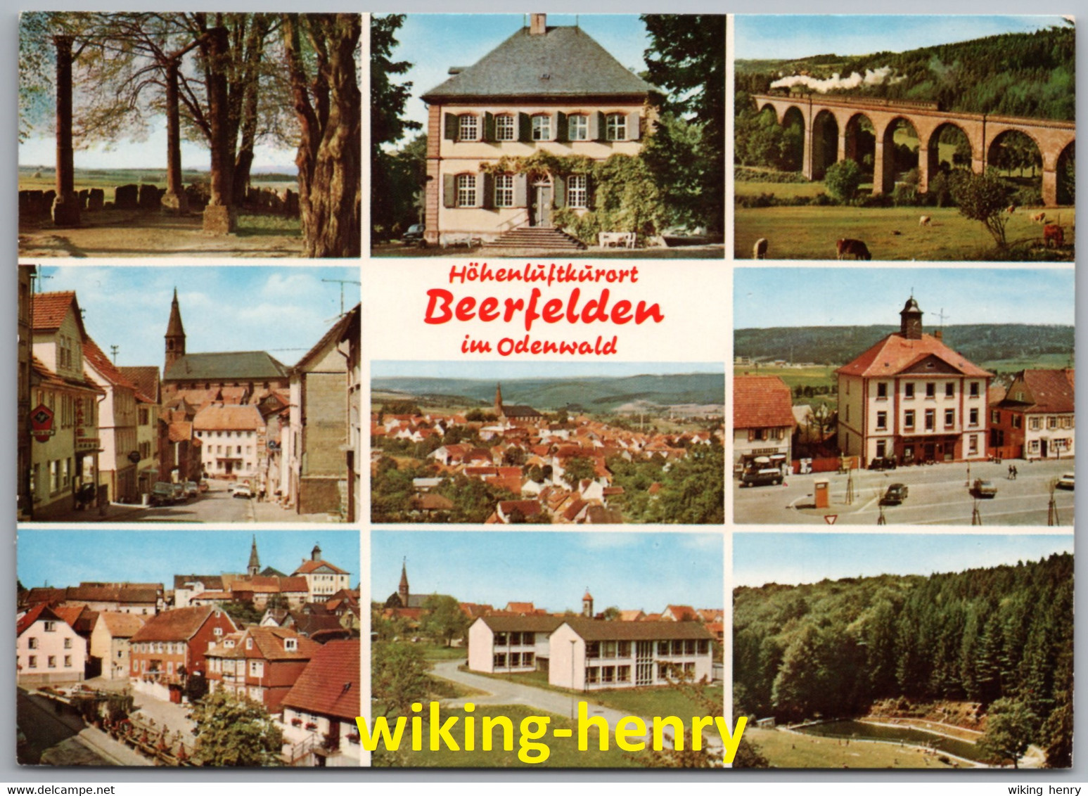 Oberzent Beerfelden - Mehrbildkarte 2   Im Odenwald - Odenwald