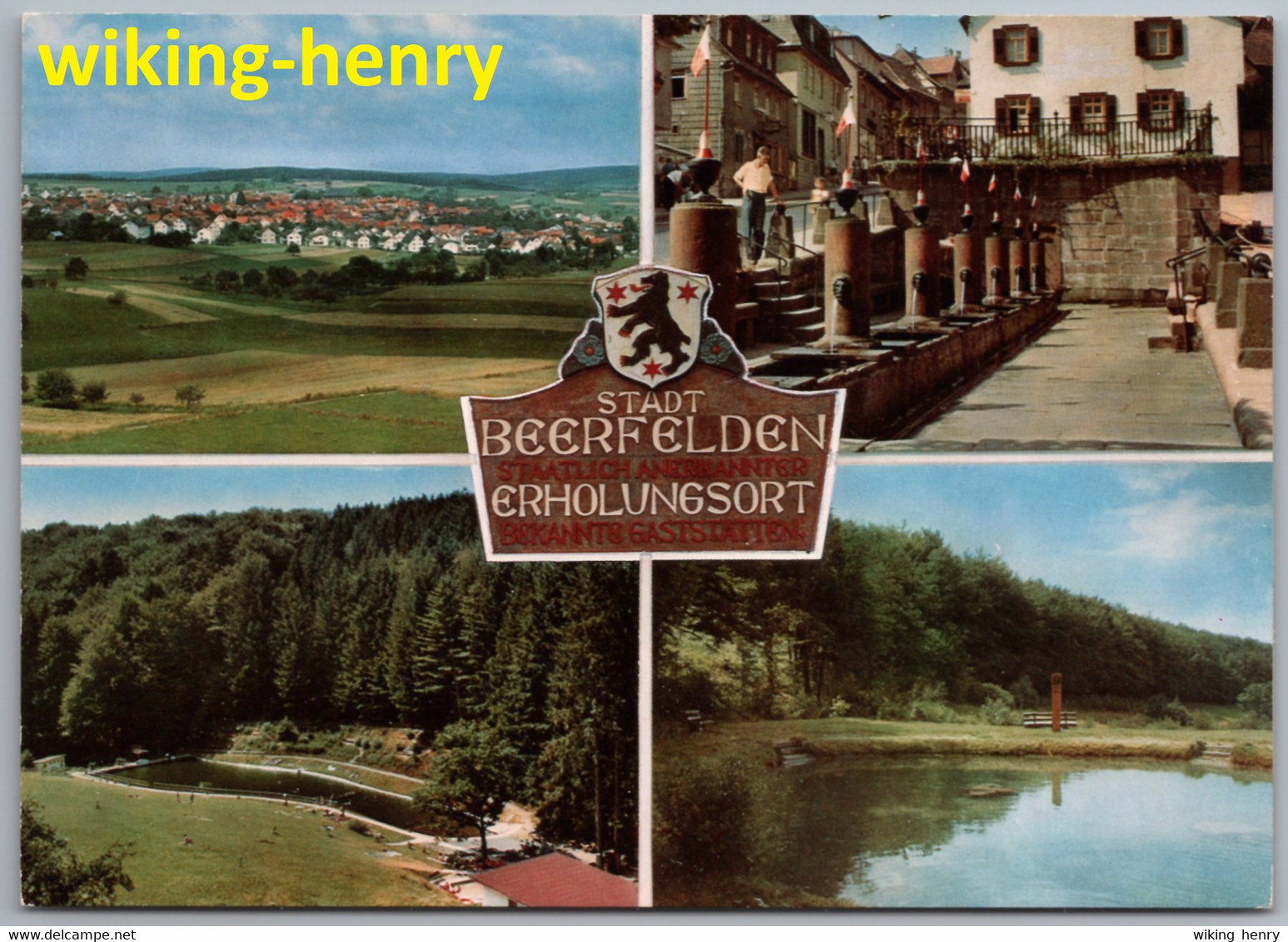 Oberzent Beerfelden - Mehrbildkarte 3   Im Odenwald - Odenwald