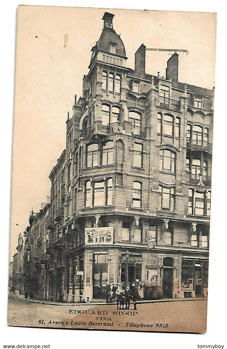 CPA Eduard Stoop, Vins, Avenue Louis Bertrand (lower Condition, See Scans) - Schaerbeek - Schaarbeek