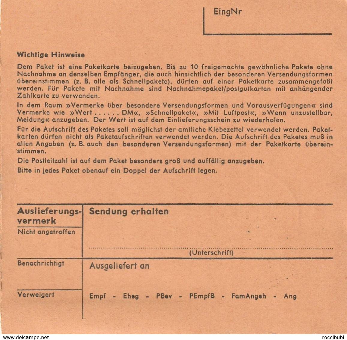 Paket Karte, Bubsheim - Other & Unclassified