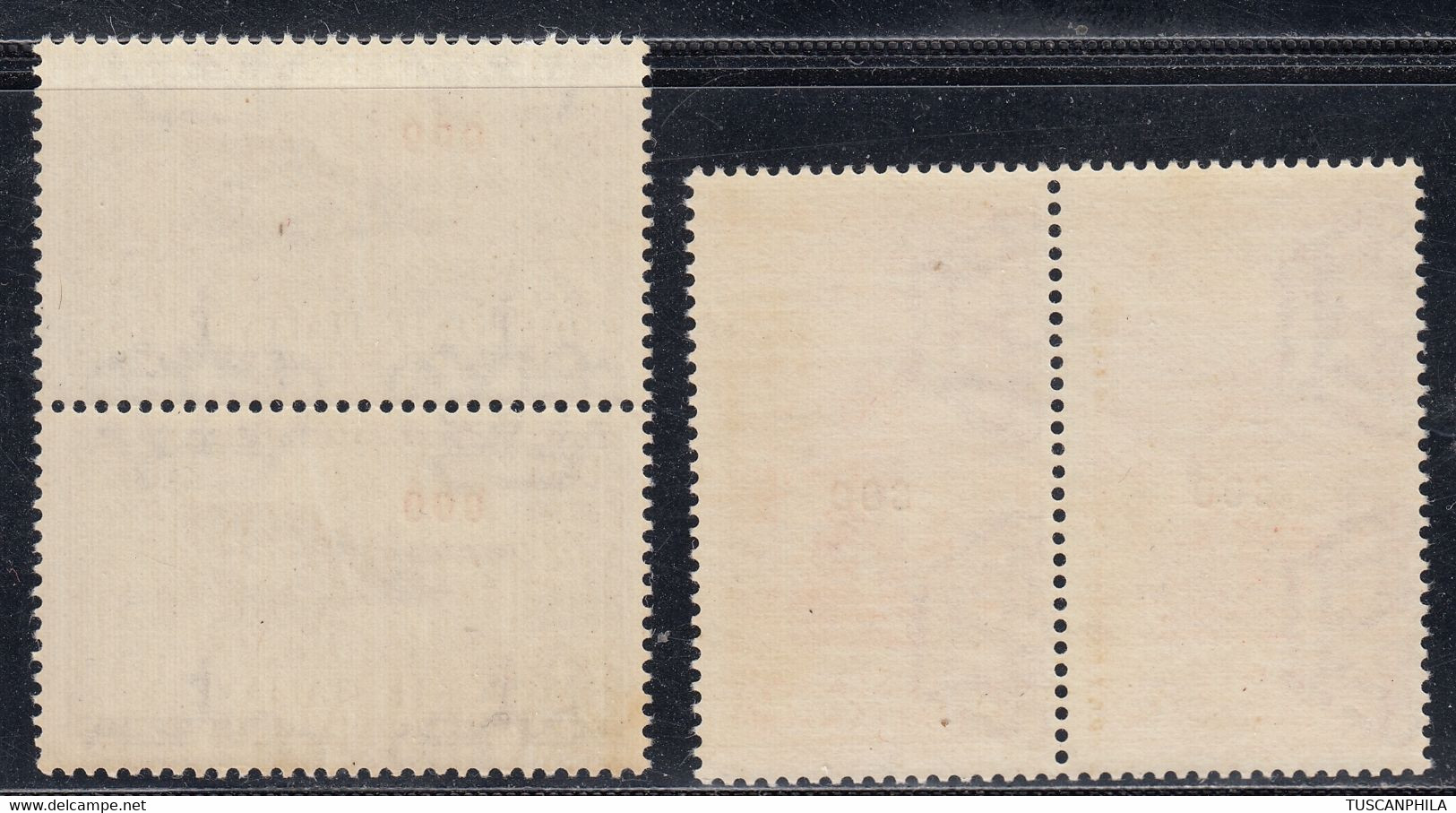 1932 2 Coppiole 4 Valori Sass. 24/25 MNH** Cv 280 - Egée (Coo)