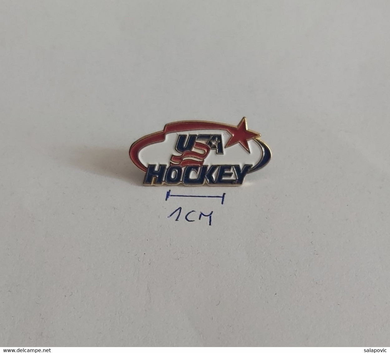 USA Ice-Hockey Team, Federation Association Union  PINS A9/1 A10/6 - Sports D'hiver