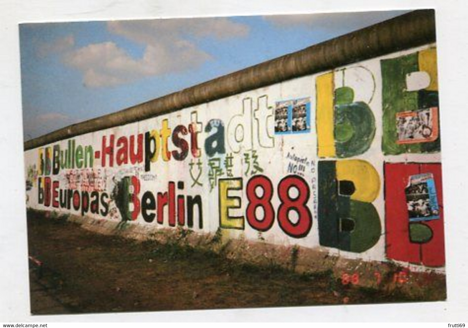 AK 080798 GERMANY - Berlin - Die Mauer - Muro Di Berlino