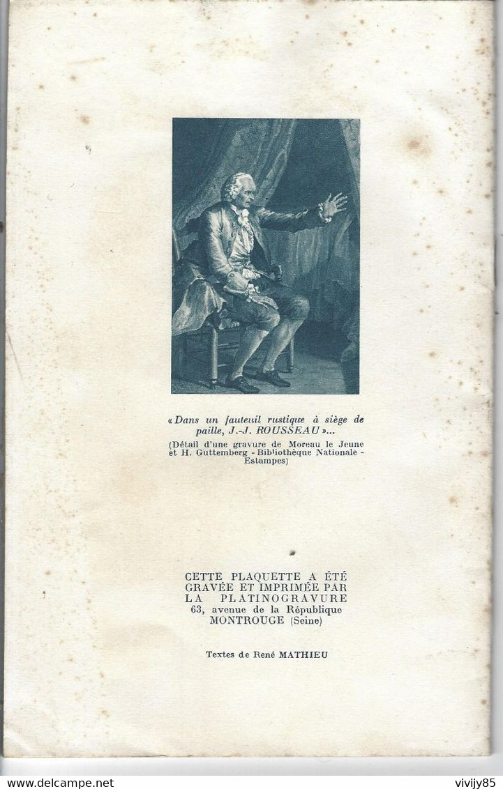60 - ERMENONVILLE - Belle Brochure De 47 Pages Sur Son Histoire ( Touring Club De France ) - Paris